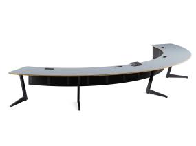 Ocular™ Conference Table on white background