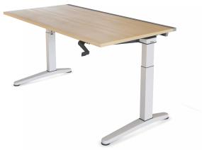 Steelcase Ology Desk on white background