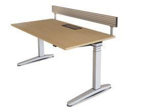 Steelcase Ology Desk on white background