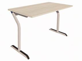 Vanerum Versa M Teacher Desk on a white background