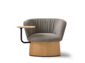 Viccarbe Manto Lounge Chair on white backround