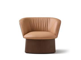 Viccarbe Manto Lounge Chair on white backround