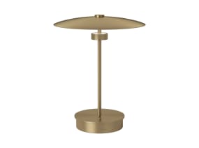 Gold BOLIA Reflection Lamp on a white background