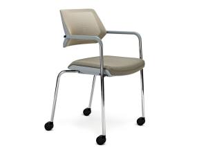 QiVi 4-leg on castors on a white background