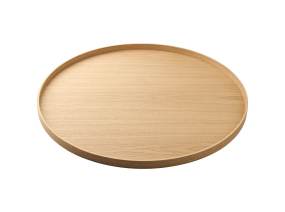 BOLIA Rigato Pouf Tray on a white background