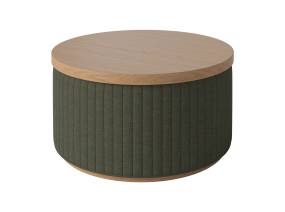 BOLIA Rigato Pouf on a white background