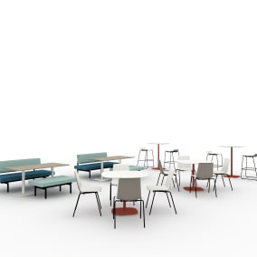 Sylvi, Enea Lottus Table, Nooi by Wiesner-Hager Planning Idea