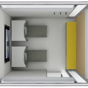 V.I.A, Walkstation, Surface Hub, Overfile Cabinet Planning Idea