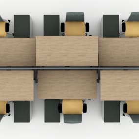Think Chair 3D Knit, Ology Bench, ​Universal Privacy Modesty Screen, Universal Mobile Pedestal​ Planning Idea