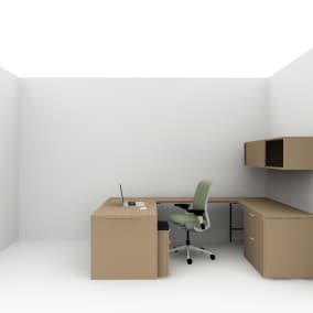 Think Chair​, Elective Elements Storage​, Elective Elements Worksurface Planning Idea