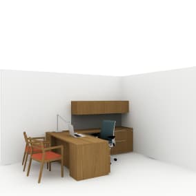 Steelcase Elective Elements, Steelcase Think Chair, Steelcase Sawyer Chair, Steelcase Dash Task Light Planning Idea