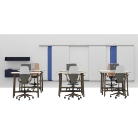 Steelcase Flex Collection, Steelcase SILQ, Coalesse Exponents Mediaboard