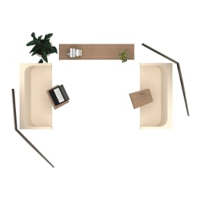 Planning idea for lounge space