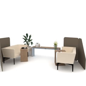 Planning idea for lounge space