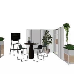 Business District - Stand-Up Corner YV2BE5RC planning idea