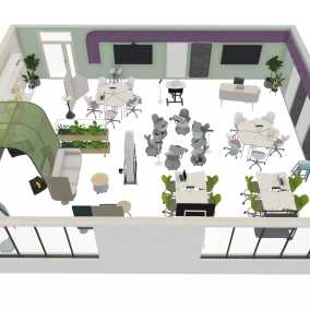 Neurodiverse Secondary and Higher Education Classroom - TH6AT4KK planning idea