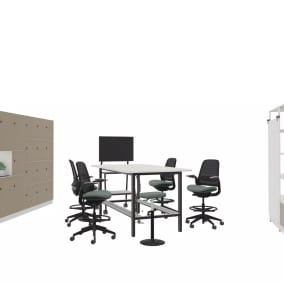 Multipurpose Spaces ISO view - QN7HB3FE planning idea