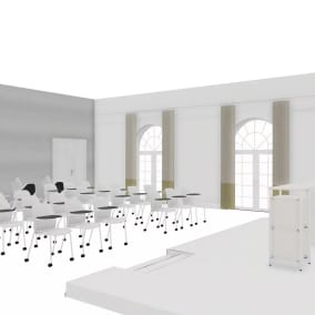 Steelcase Series M Application 04 Planning Idea ISO View