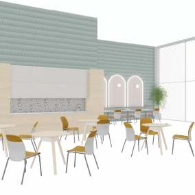 Steelcase Series M Application 06 Planning Idea ISO View