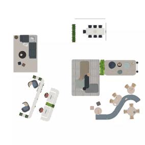 Reception Help Desk - Planning Idea FP7CU7ED plan image