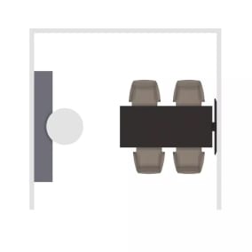 Collaborative Conference Room - Planning Idea CP2CT5FJ Plan image