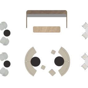 Social Recharge Space - Planning Idea AC8PA9FM plan image