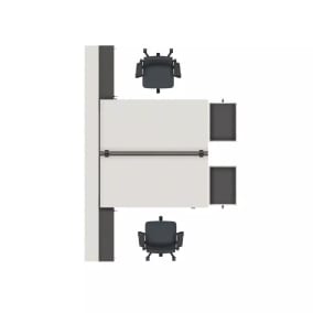 Shared Workstation - Planning Idea DB5NE4TJ plan image