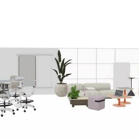 Steelcase Obelos, Steelcase SILQ, Steelcase Flex Collection, Steelcase Flex Active Frames, Steelcase Flex Perch, Orangebox On the QT, Viccarbe Season, Established & Sons Grid Collection