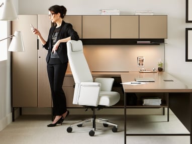 Siento High Back Office Chair in an Elective Elements Office