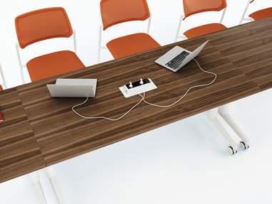 FlipTop Twin Table de Réunion Modulable & Pliante - Steelcase