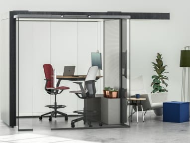 Work Environment with Mackinac Privacy Pods