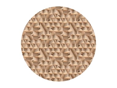 Maze Puglia Round Moooi Carpets On White