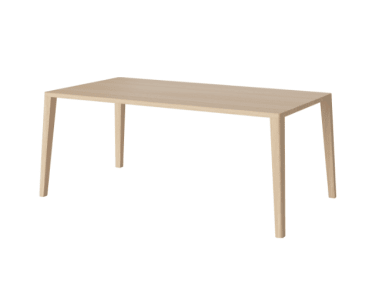 Graceful Dining Table On White