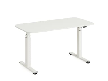 Solo Sit-to-Stand Desk on white