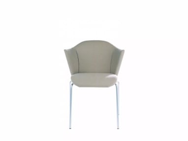 Capa Chair, Polished Chrome Base