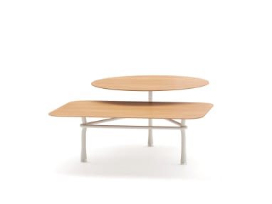 Tiers Table on white background