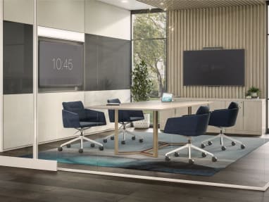 Verlay Distributed Collaboration Space and 4 marien152 chairs