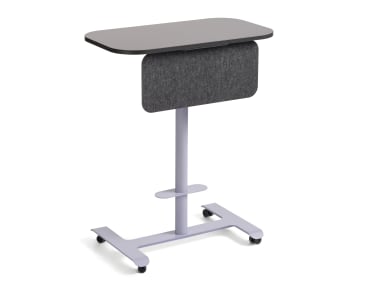 Steelcase Flex Single Table on white