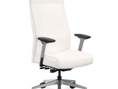 Siento Executive Seating with High-Back and Enclosed Upholstered Arms
