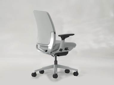 EMEA Amia CarbonNeutral task chair on a grey background