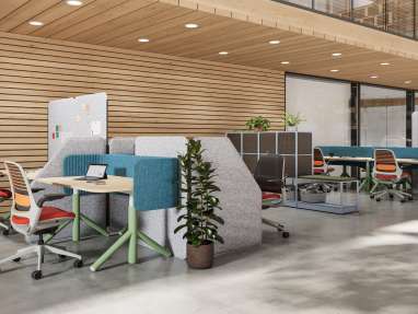 Steelcase Flex Collection in office Environment