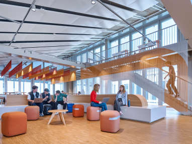 Berlin SRH University Cafe Area Evironment Image