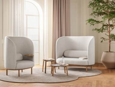 EMEA BOLIA Standard Collection - Fuuga Sofa - 2 Seater Nesting Sofa in a lounge environment