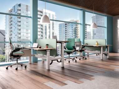 Ology Bench with Active Touch in an office environment