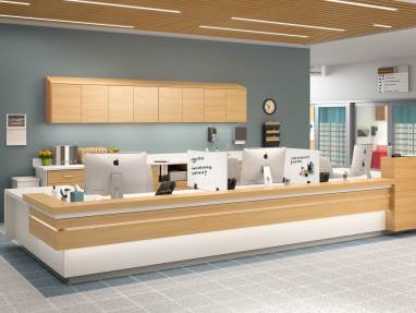 Steelcase Boundri™ Whiteboard in a work environment