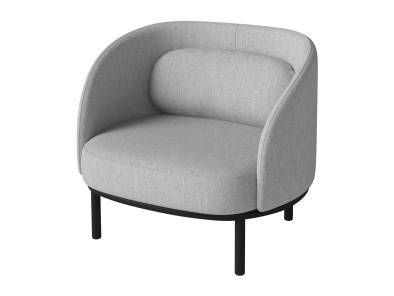Fuuga Armchair on white background