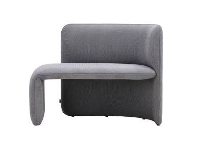 Rest Lounge Chair, on white