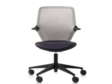 Midback Perch Height Chair on white background