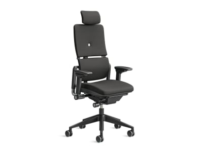 Steelcase Please office chair on white background