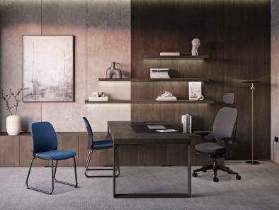 Steelcase Series M Conference Chair in a workspace environment